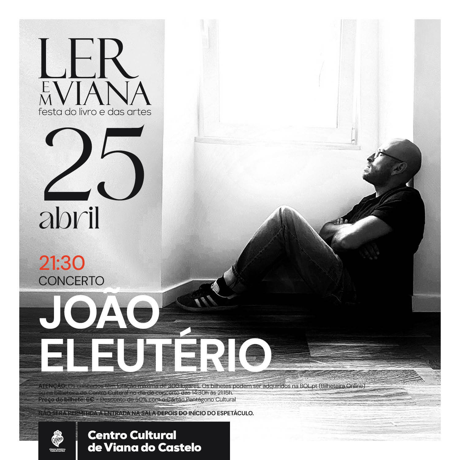Festa do Livro e das artes recebe João Eleutério no Dia da Liberdade