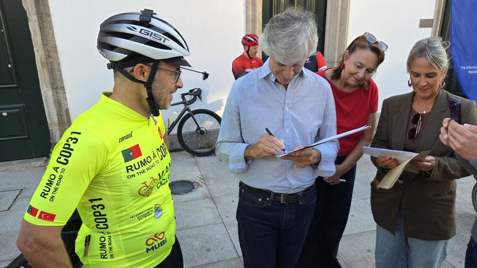 Município assina carta de compromisso para alavancar o ciclismo na proteção do clima